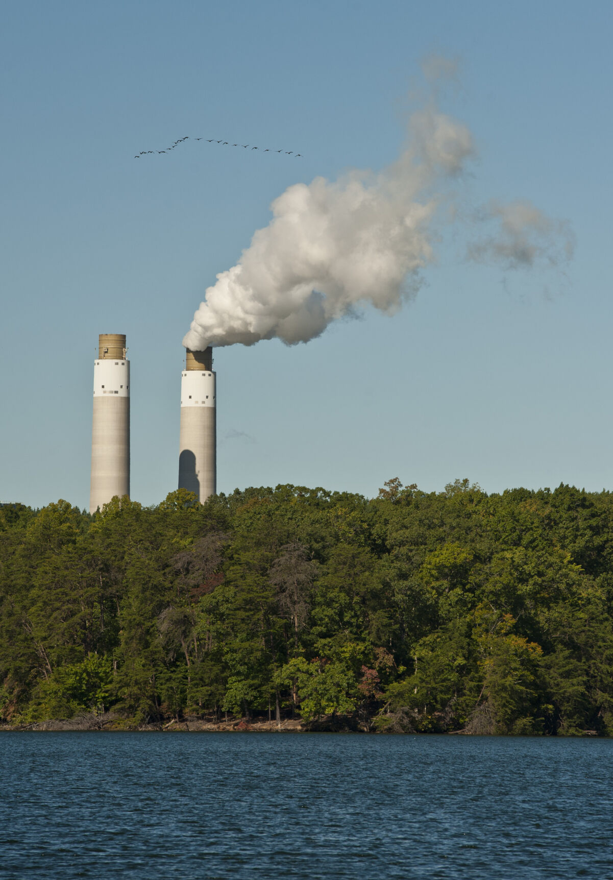 Belews Lake and Steam Station